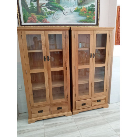 Living Room 02 : Trọn Bộ Phòng Khách Gỗ Sồi - 5 Món
